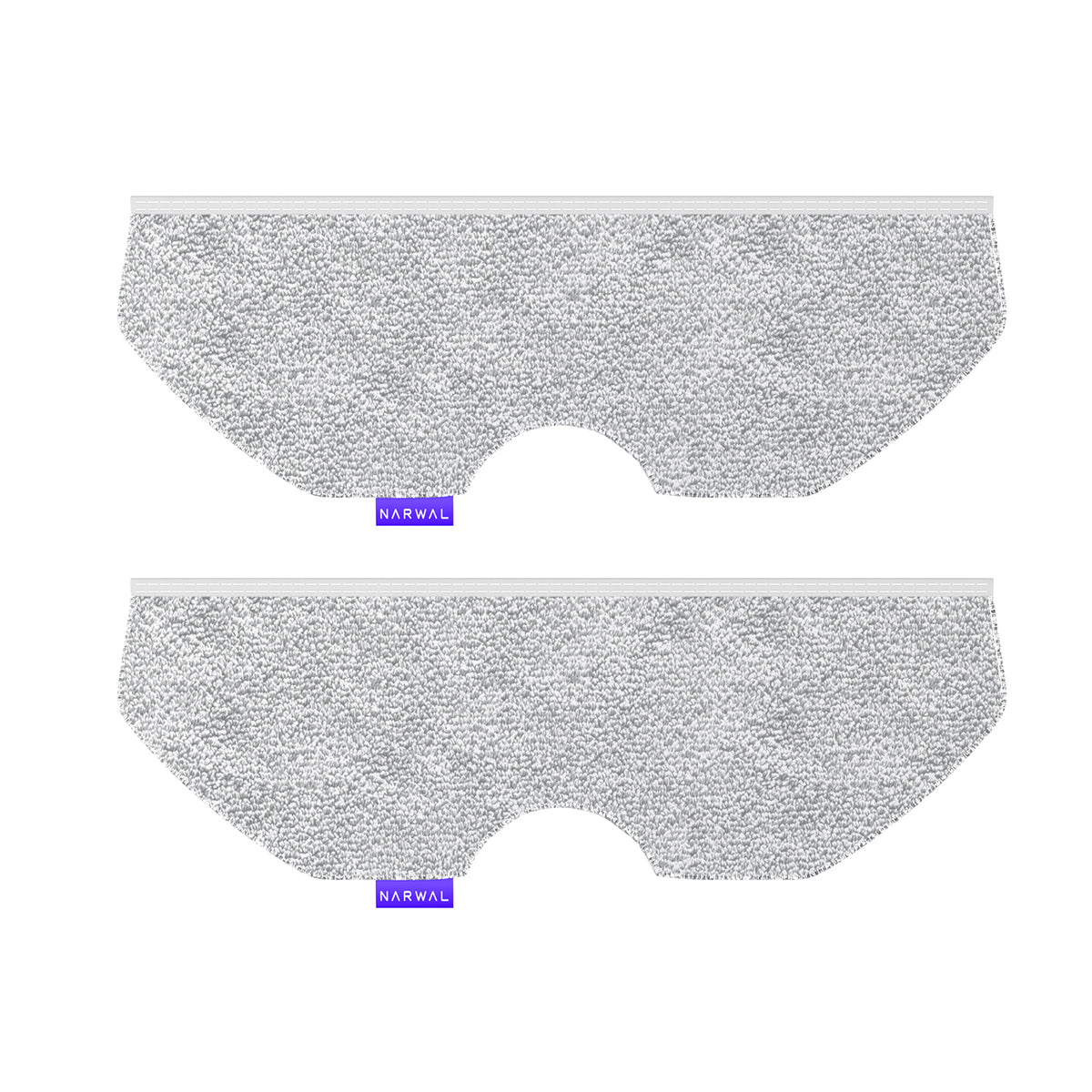 Freo X Plus ロボット掃除機用 洗えるマイクロファイバーモップ（2枚入