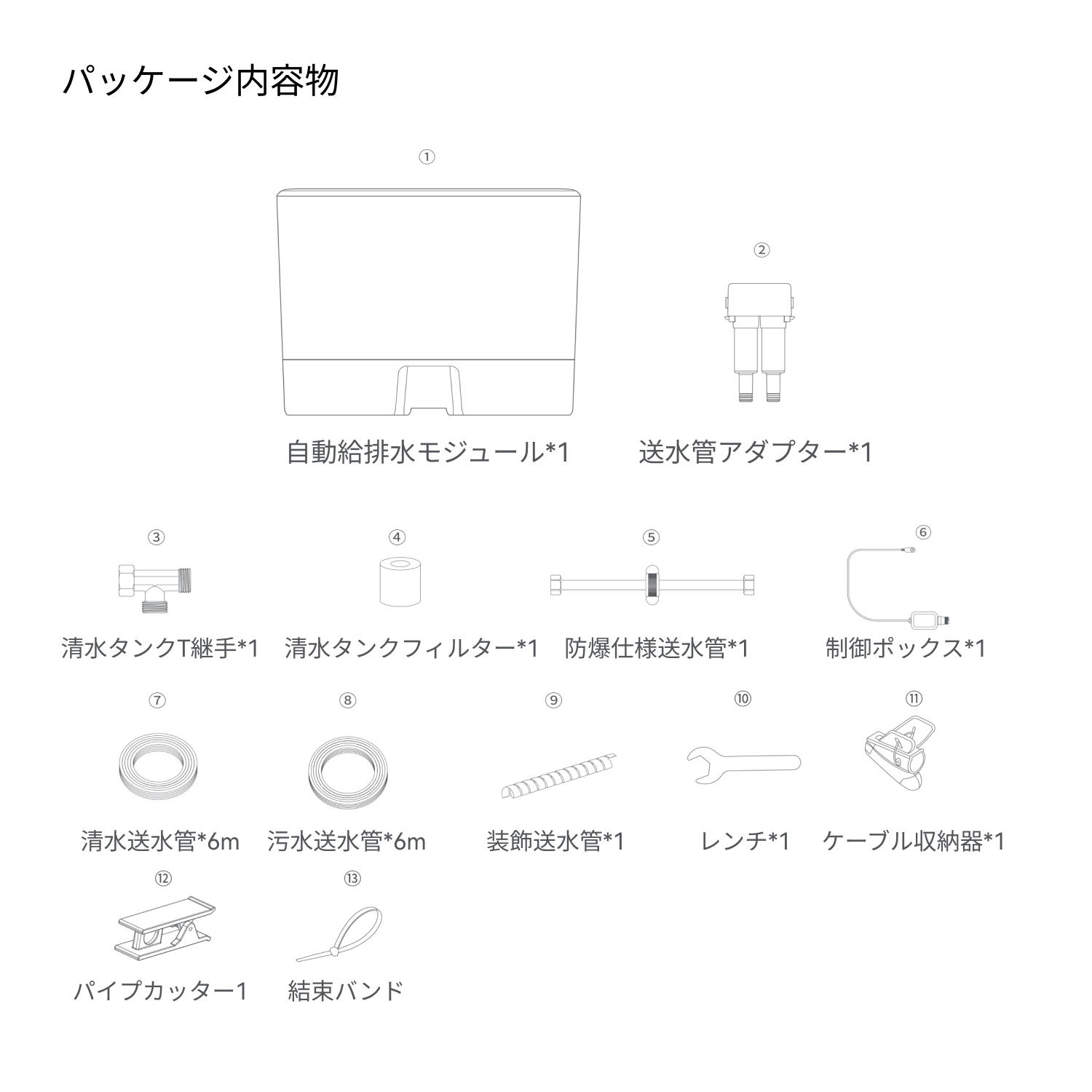 Narwal 自動給排水システム Freo /Freo X Ultra / Freo Z Ultraロボット掃除機用