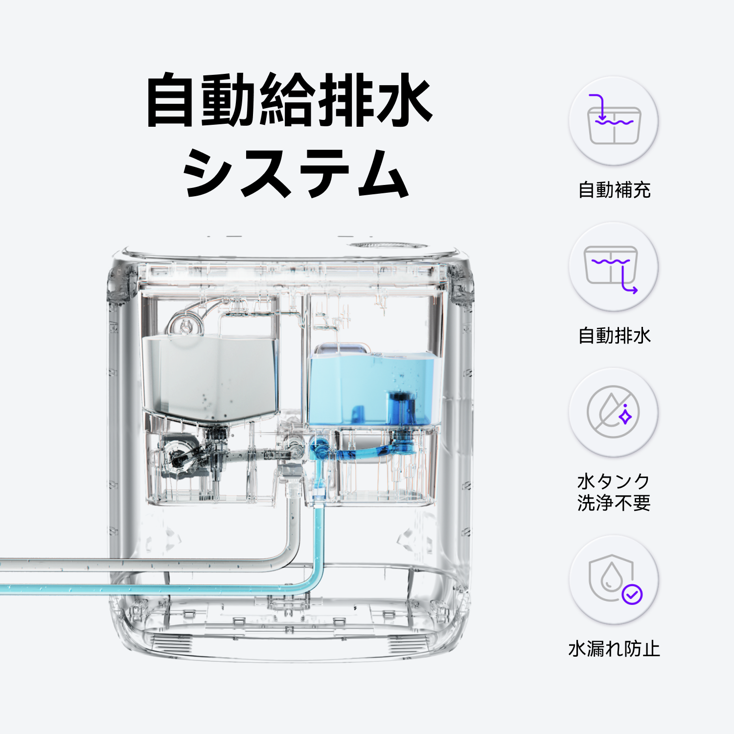 自動給排水システム  Freo /Freo X Ultra ロボット掃除機用